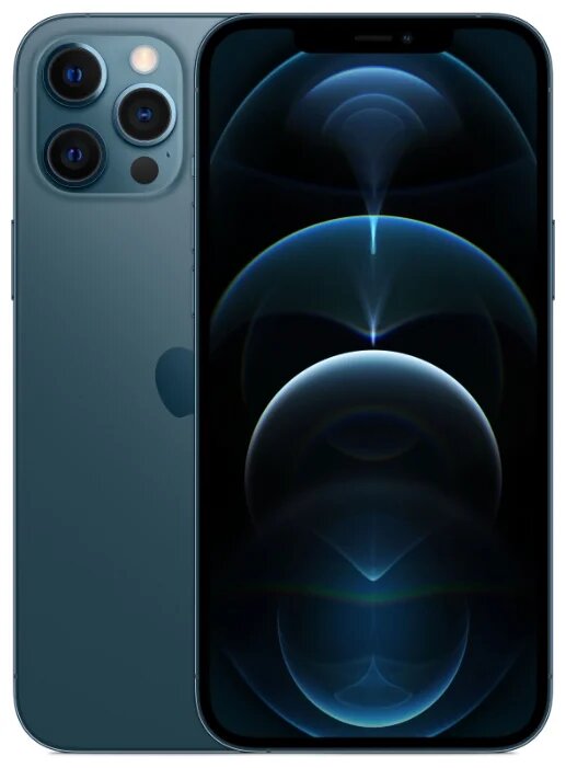 Смартфон iPhone 12 Pro MAX, 512 Гб, синий, Dual SIM (nano SIM+eSIM)